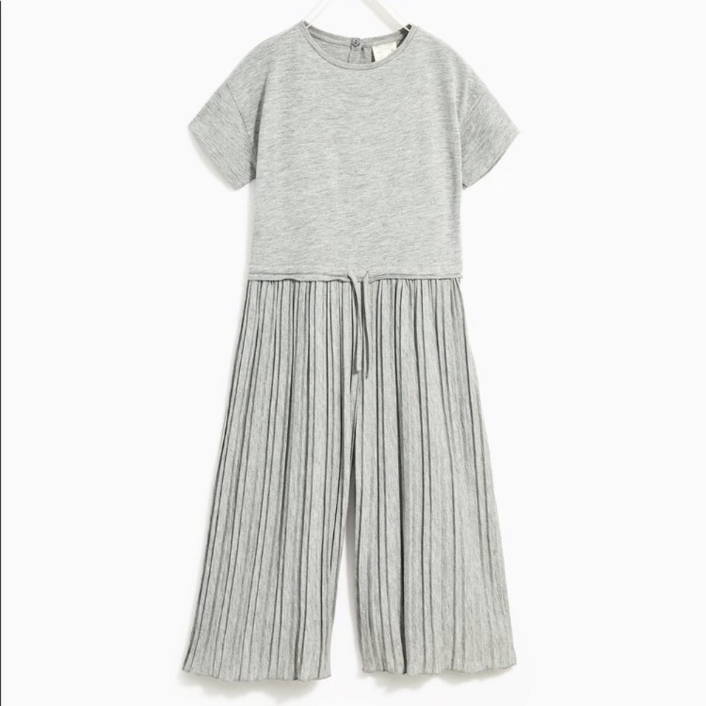 Zara girls wide legged jumpsuit